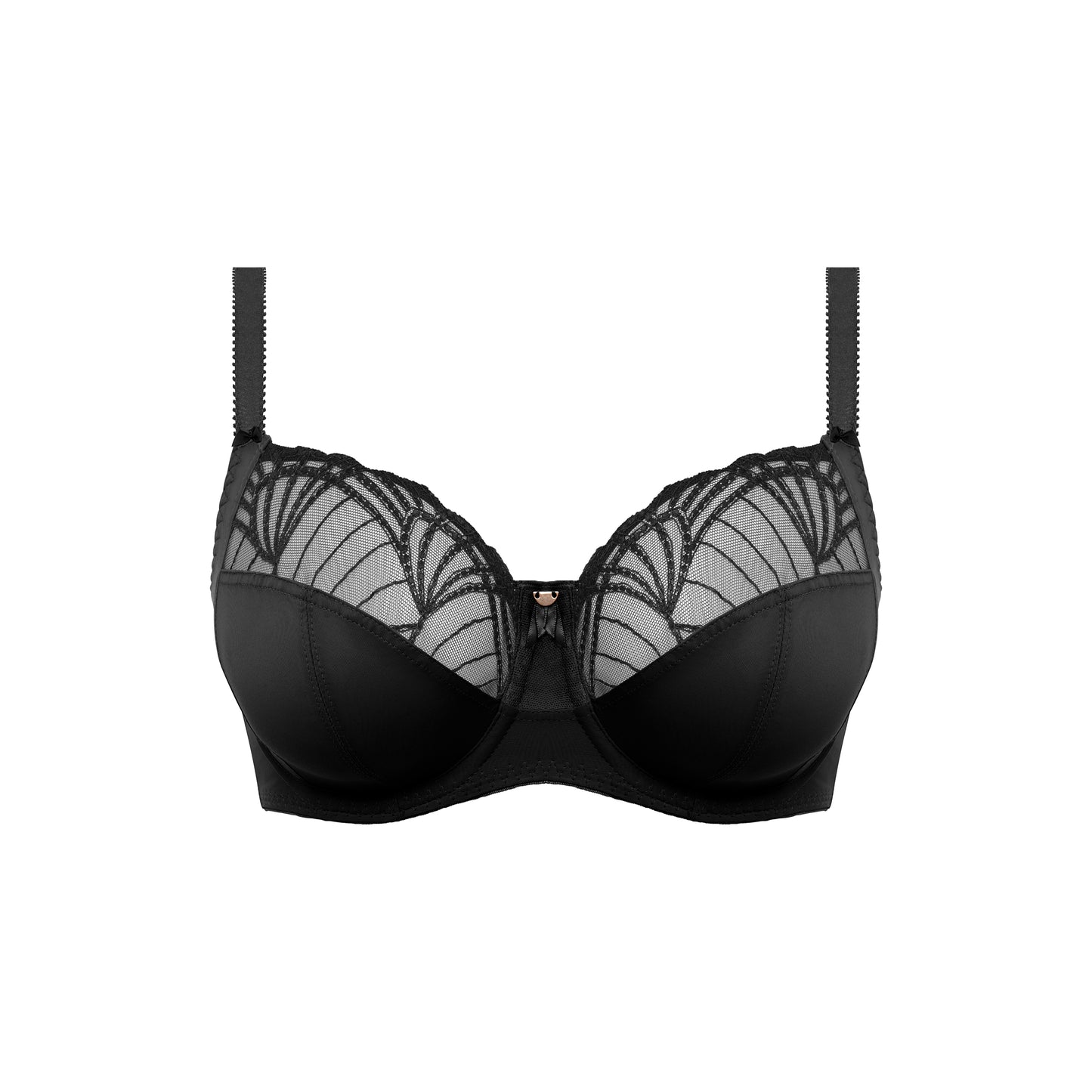Adelle UW Side Support Bra In Black - Fantasie - BraTopia