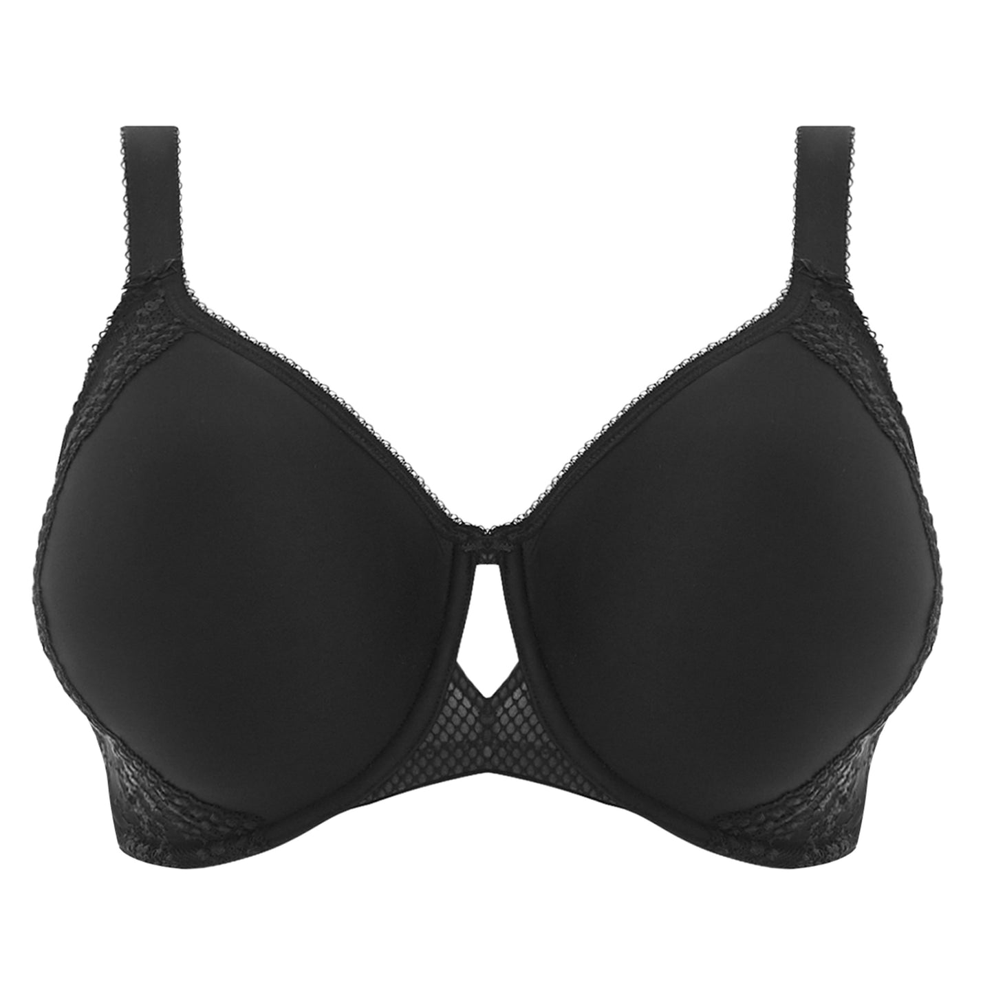 Charley Underwired Spacer Bra In Black - Elomi - BraTopia