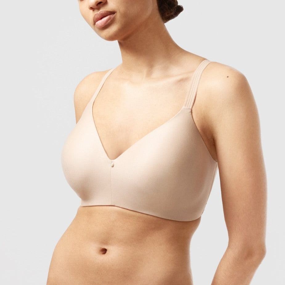 Sustainable Comfort Bra Nude, Eco-Wear Bras
