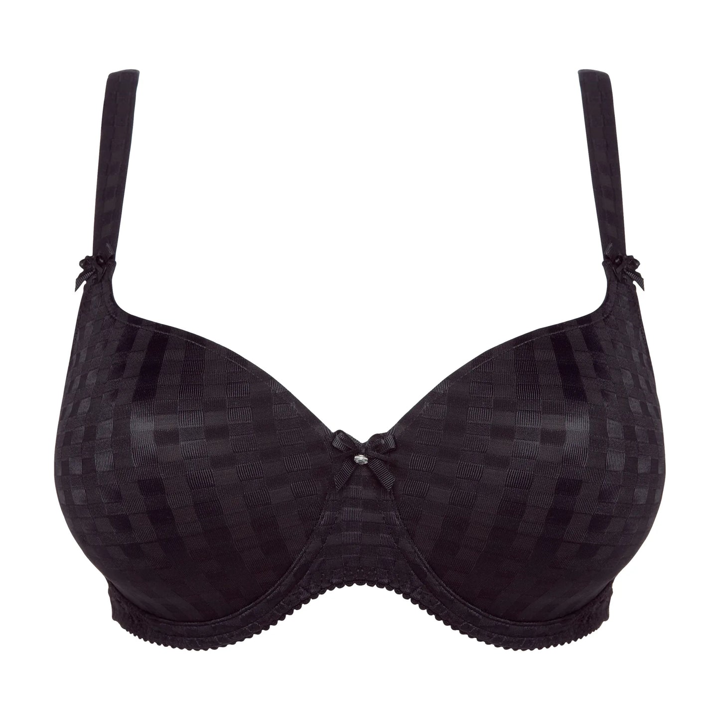 Madison Padded Heart Shape Bra In Black - Prima Donna - BraTopia