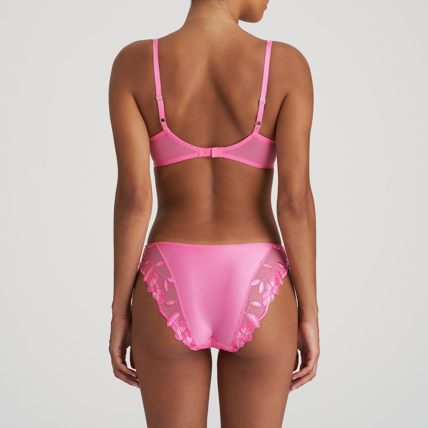 Agnes Plunge Bra In Paradise Pink - Marie Jo - BraTopia