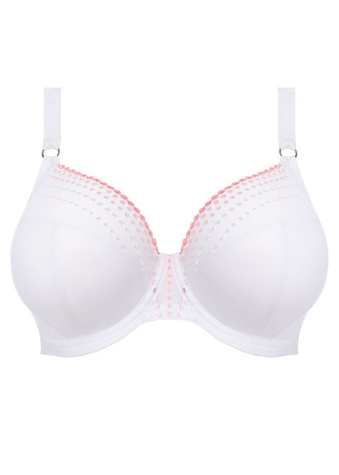 Matilda Plunge Lace Cup in White - Elomi