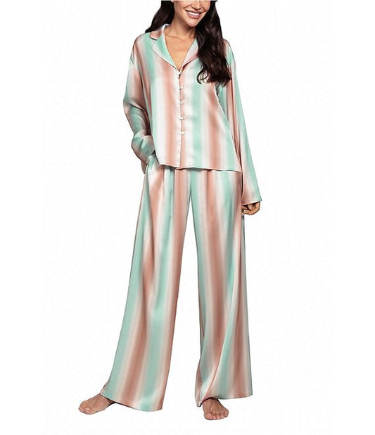 Georgia PJ Pant Set in Mint - Midnight Bakery