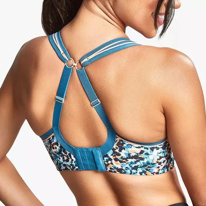 Wired Sports Bra Abstract Animal - Panache