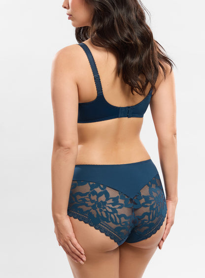 Leia Underwired Seamless Bra In Bleu Ocean - Empreinte