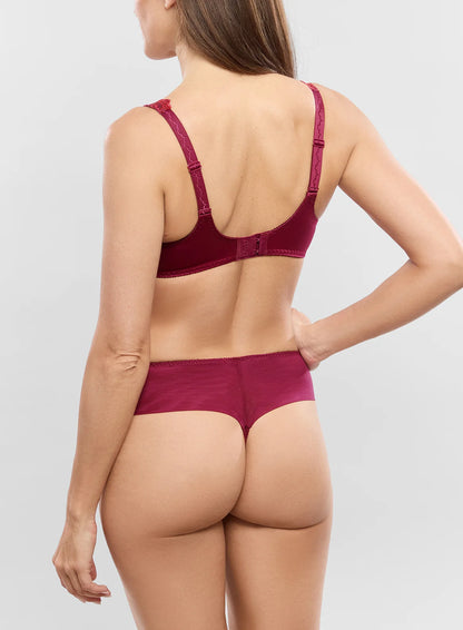 Clea Thong In Grenat - Empreinte