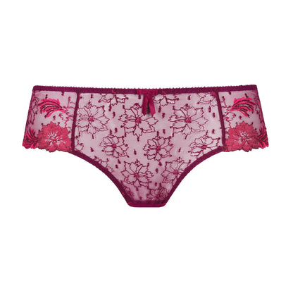 Clea Shorty in Grenat - Empreinte
