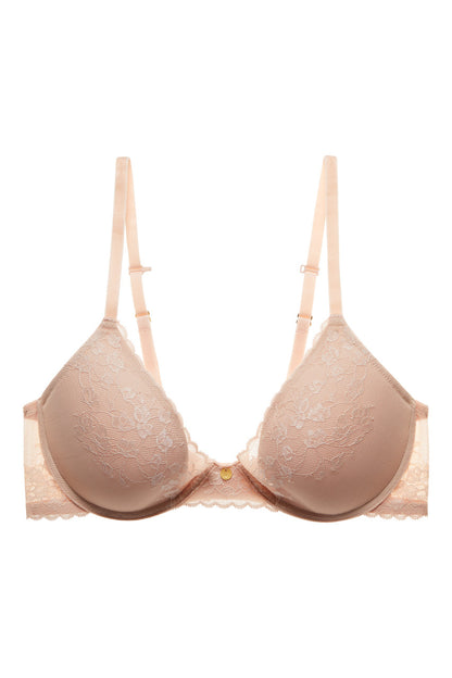 Cherry Blossom Spacer Push-Up Bra In Cameo Rose - Natori