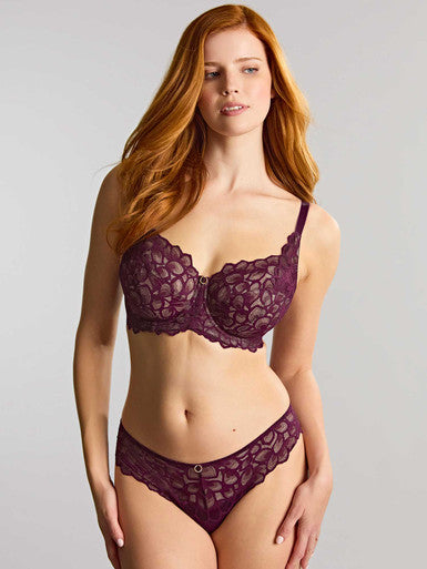 Allure Thong in Plum - Panache
