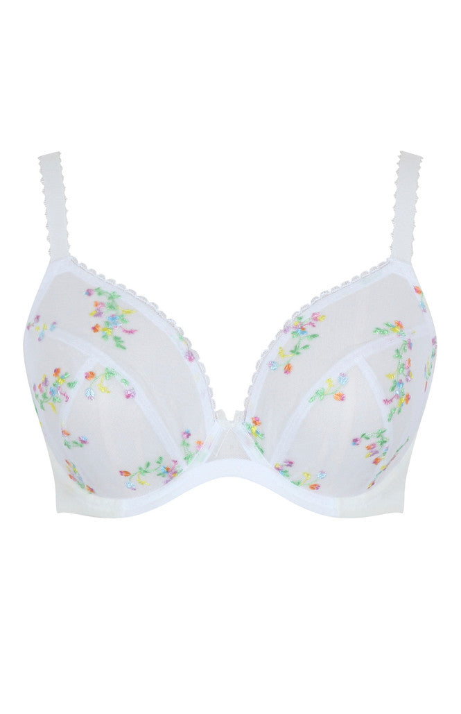 Meadow Plunge Bra In Ivory- Panache