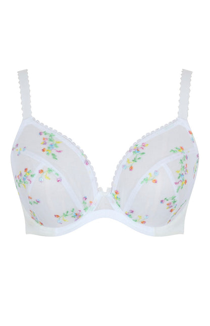 Meadow Plunge Bra In Ivory- Panache