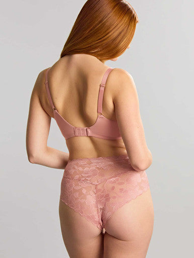 Amour Deep Brief in Rose Pink - Panache