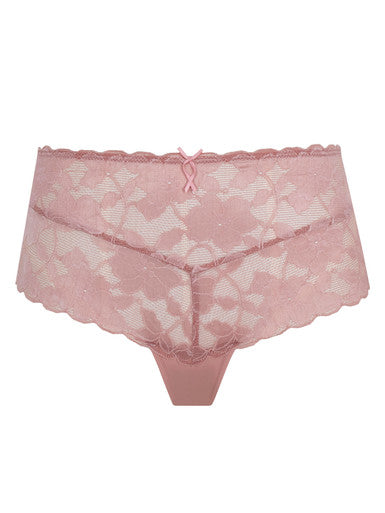 Amour Deep Brief in Rose Pink - Panache