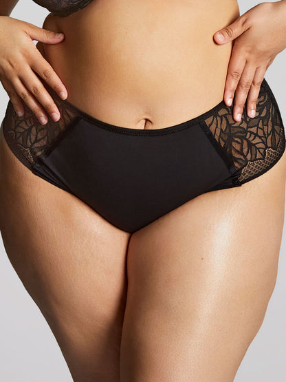 Sophia Deep Brief In Black - Sculptresse