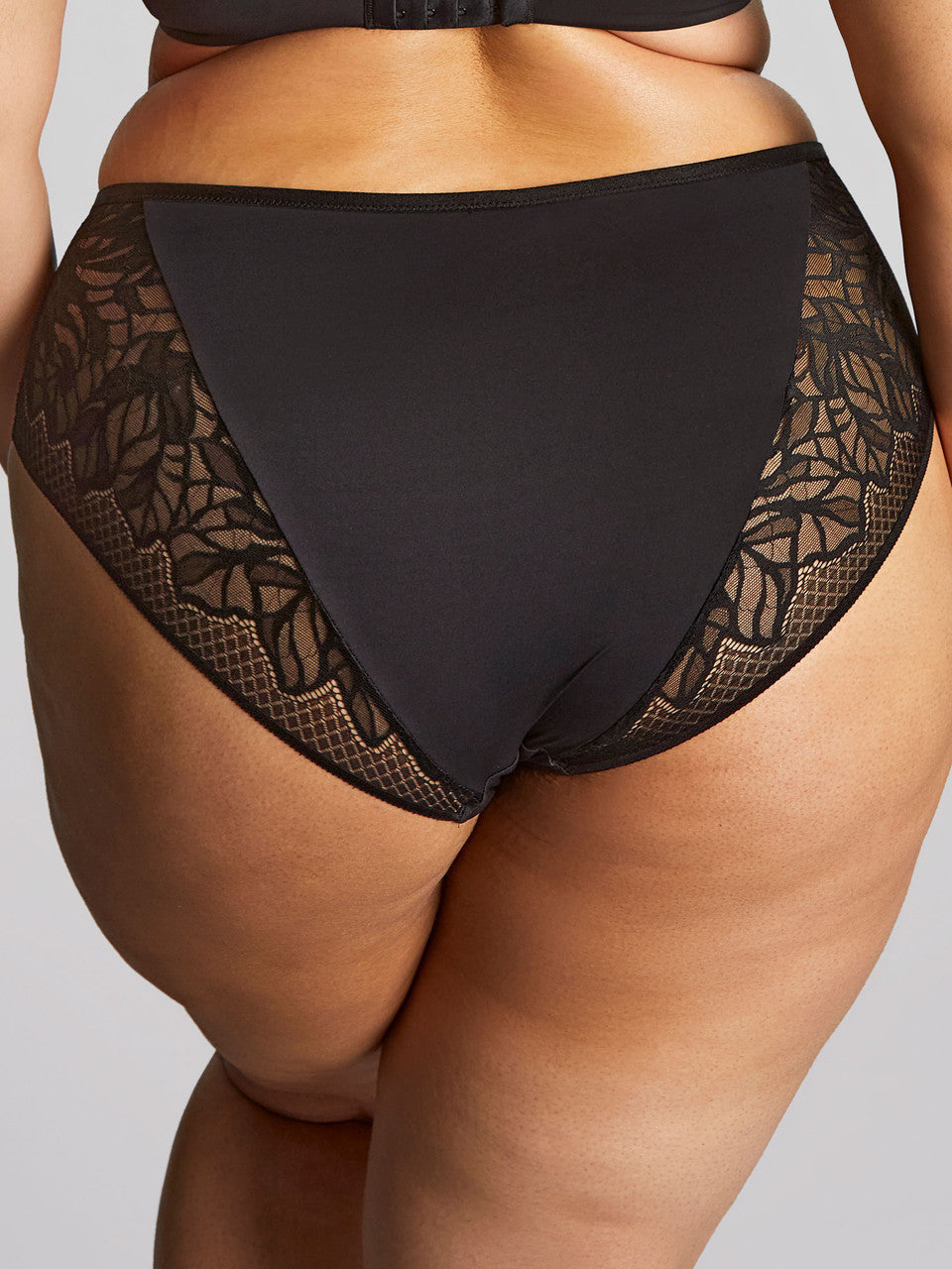 Sophia Deep Brief In Black - Sculptresse