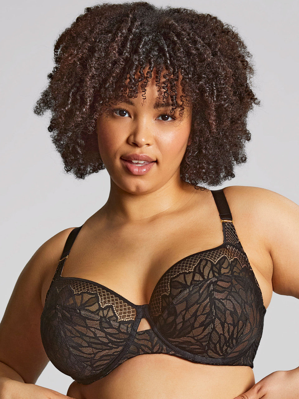 Sophia Full Cup In Black - Sculptresse