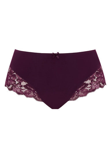 Amara Deep Brief in Plum - Sculptresse