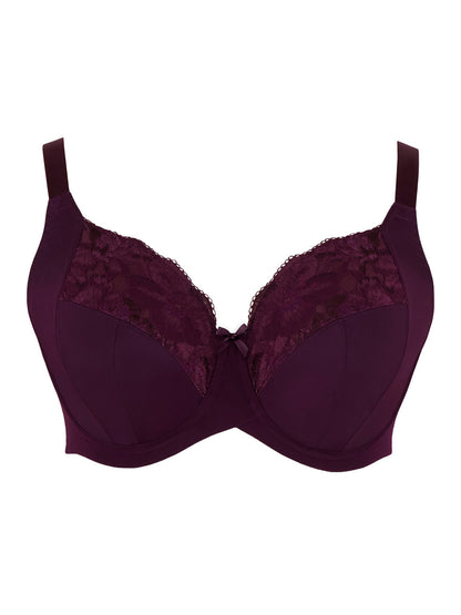 Amara Full Cup in Plum - Sculptresse