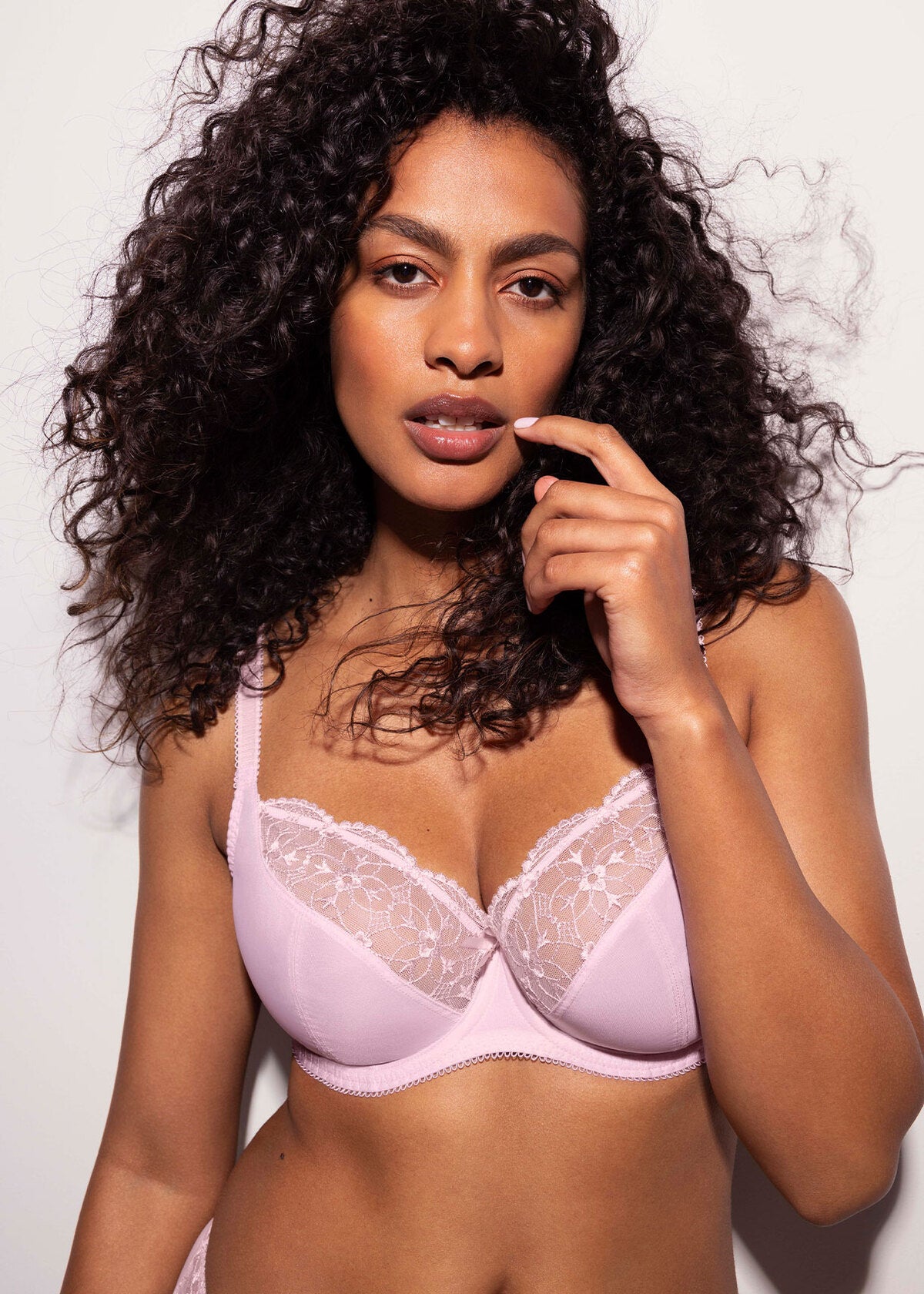 Hallie Plunge Bra In Pink Champagne - Freya