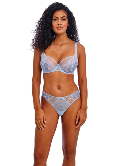 Sydnie UW High Apex Plunge Bra In Chambray - Freya