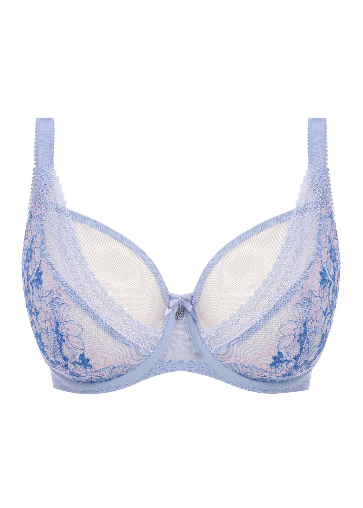 Sydnie UW High Apex Plunge Bra In Chambray - Freya