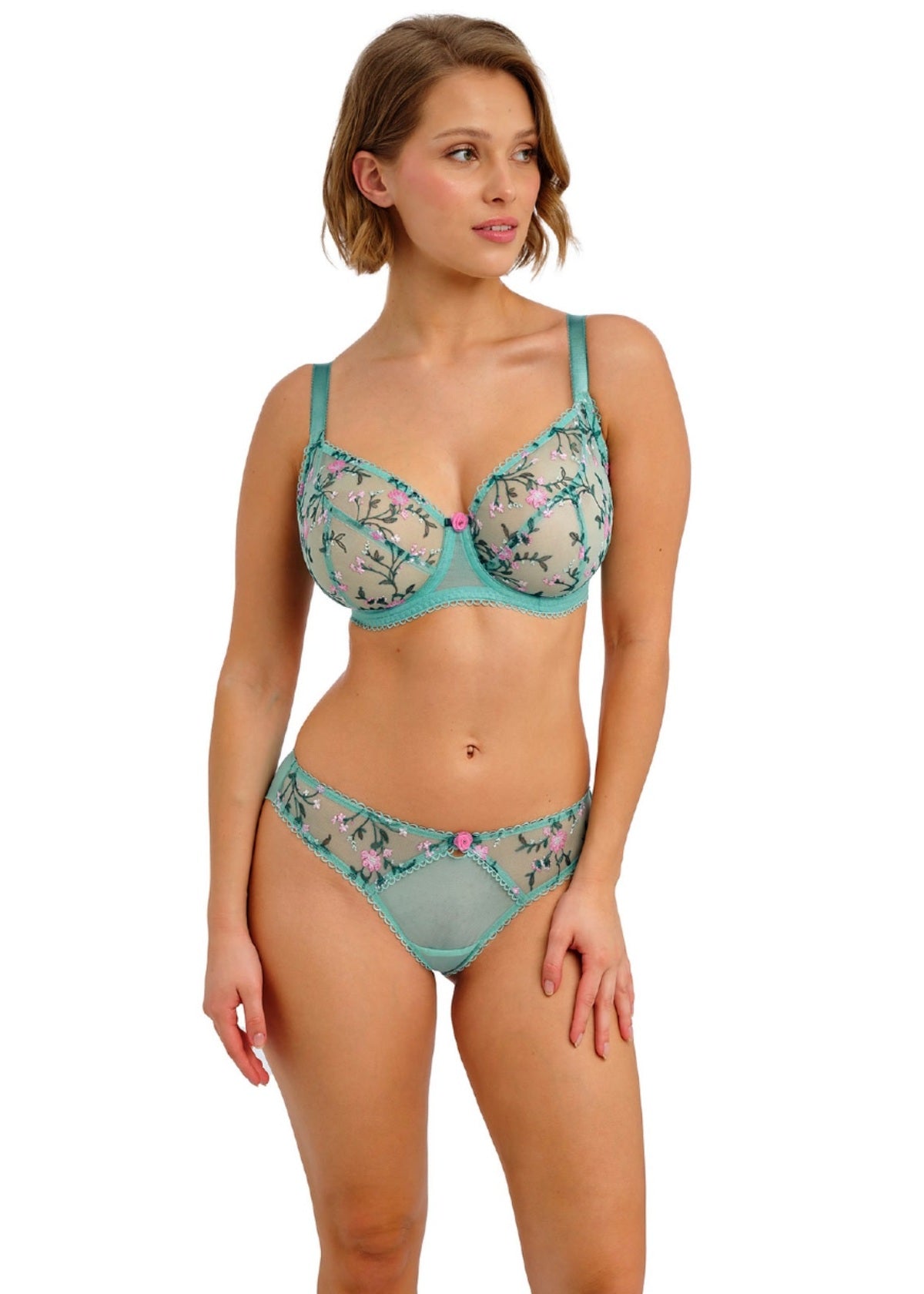 Love Crush UW Plunge Bra in Aqua Haze - Freya