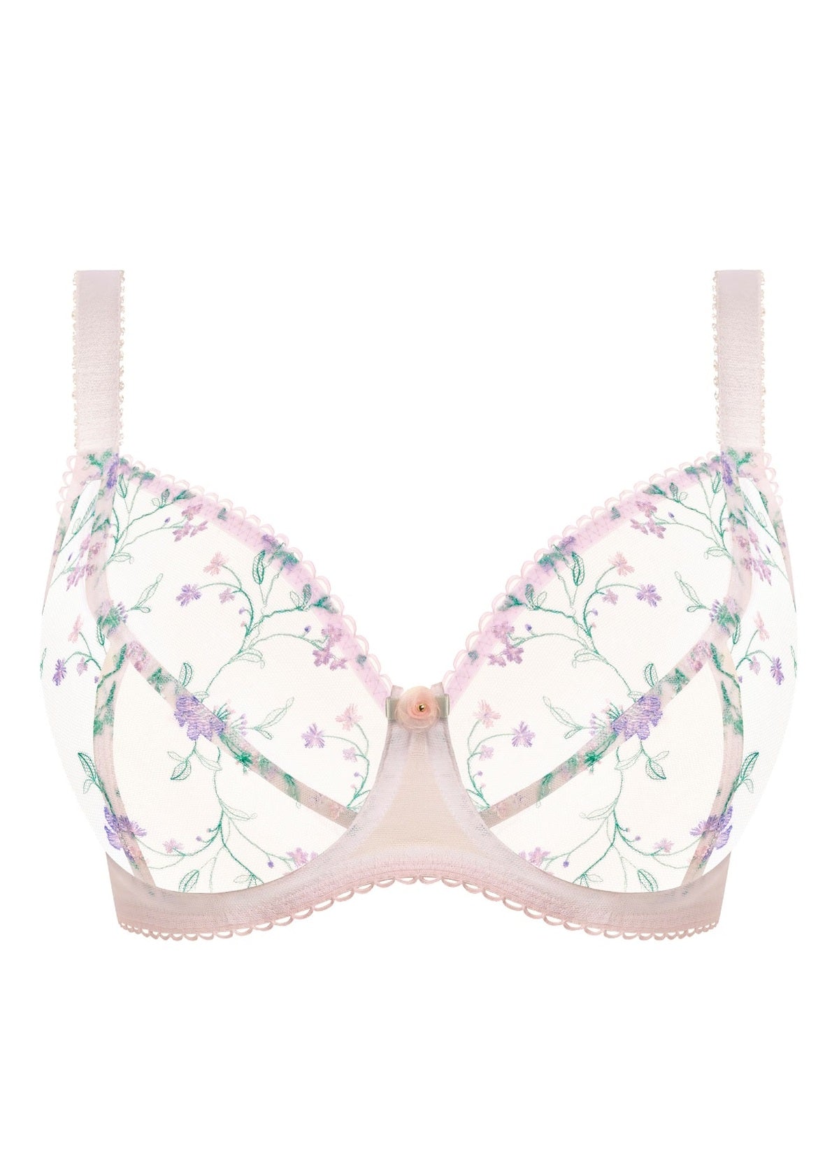 Love Crush UW Plunge Bra In White Haze - Freya