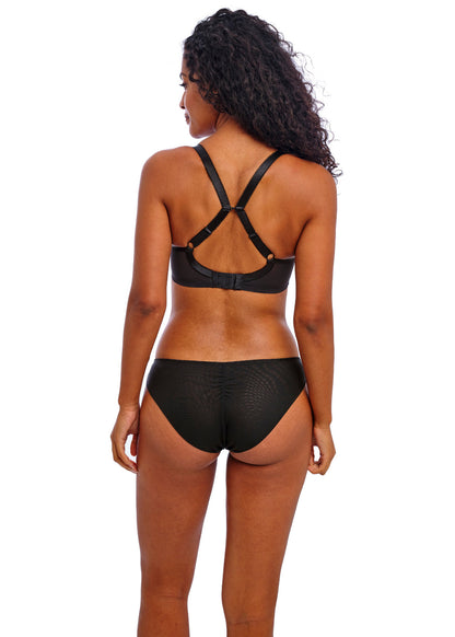 Love-Haze UW Moulded Plunge T-Shirt Bra In Black - Freya