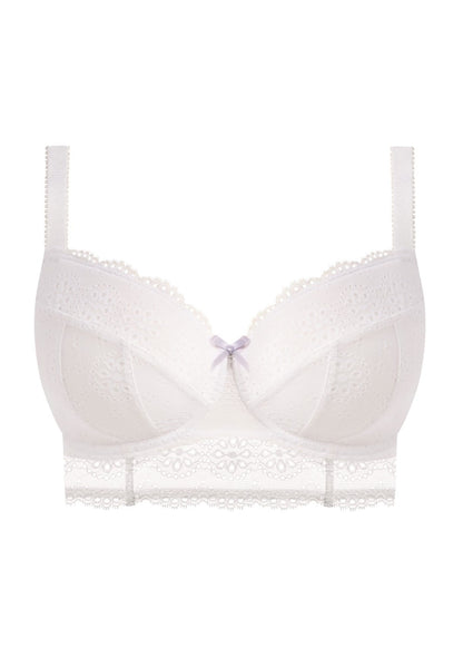 Posie UW Longline Bra in White - Freya