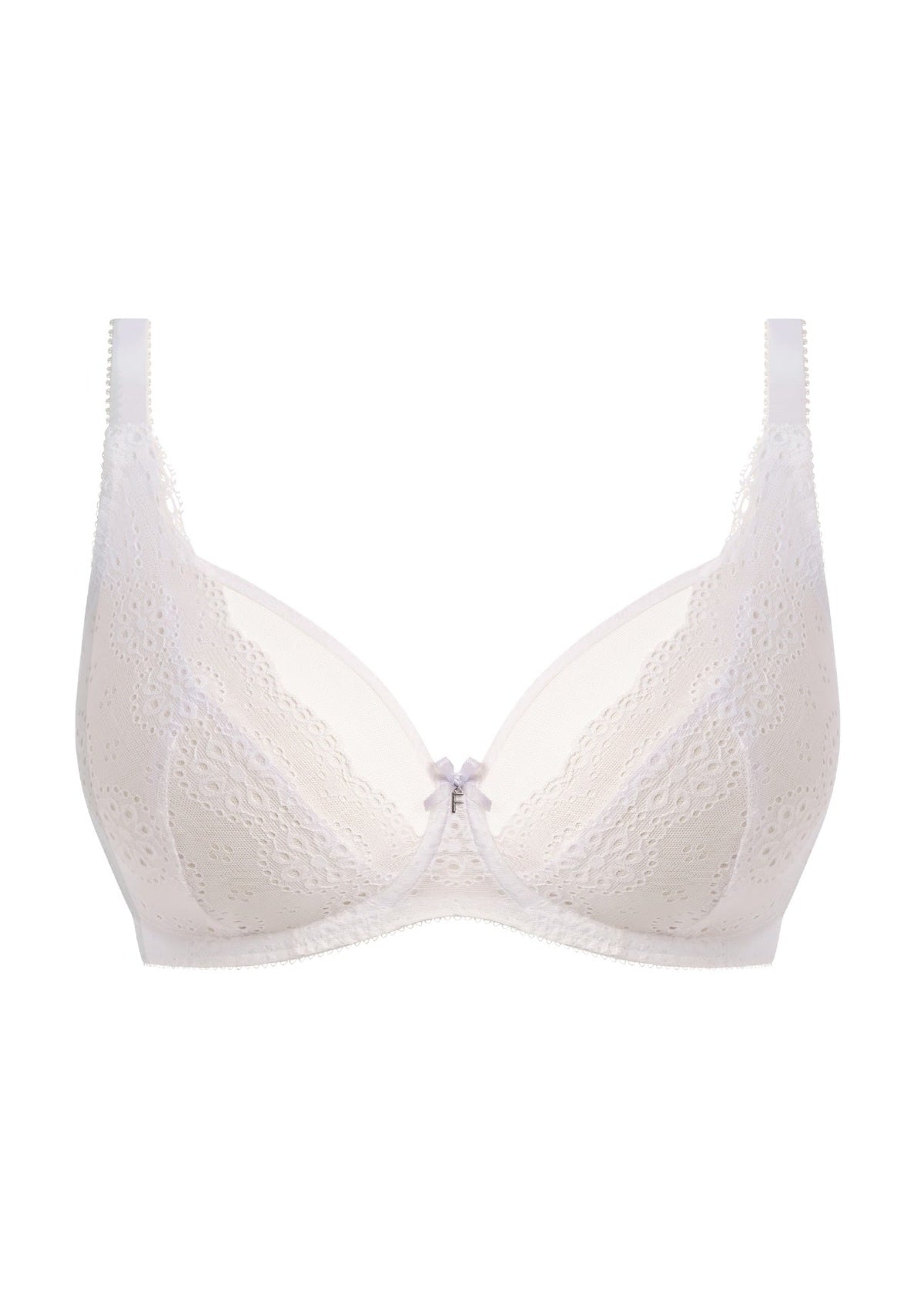 Posie UW High Apex Plunge Bra in White - Freya