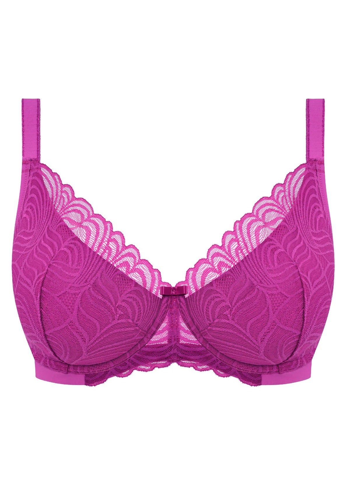 Alanna UW Padded Plunge Bra In Magenta - Freya