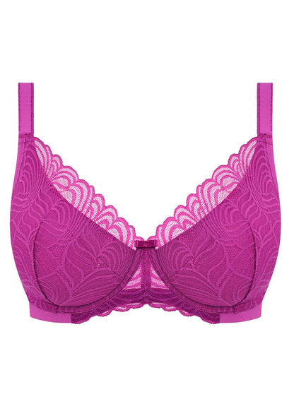 Alanna UW Padded Plunge Bra In Magenta - Freya