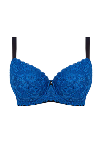 Offbeat UW Padded Half Cup Bra In Dazzling Blue - Freya