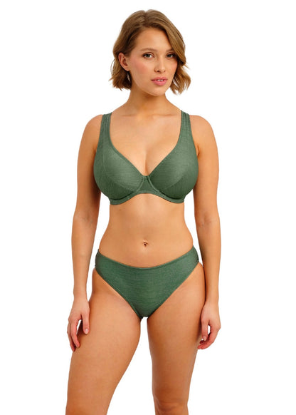 Arizona Wave High Apex Bikini Top In Fen - Freya
