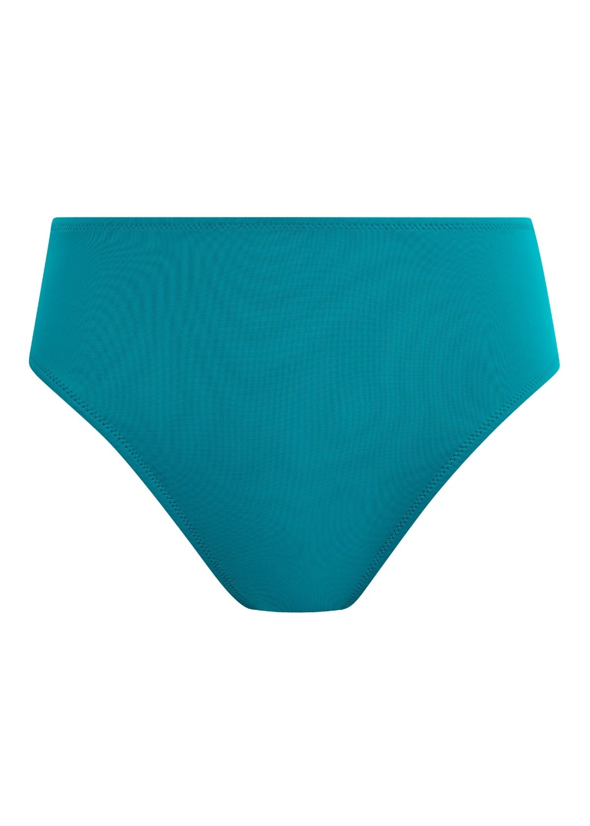 Jewel Cove High Waist Bikini Brief In Plain Moonstone - Freya
