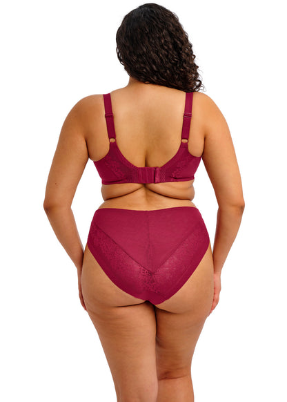 Nerina UW Plunge Bra In Rouge - Elomi