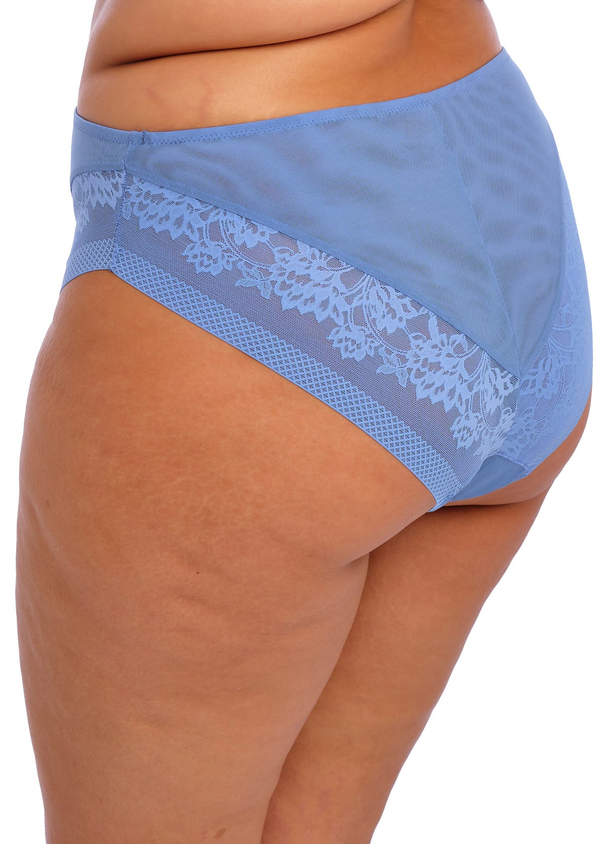 Nerina High Leg Brief In Cornflower - Elomi