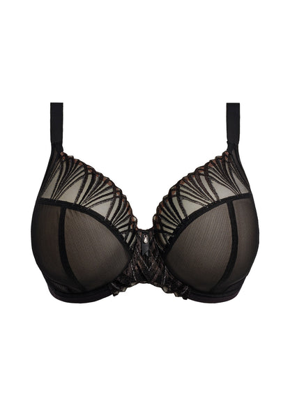 Reja UW Plunge Bra In Black - Elomi