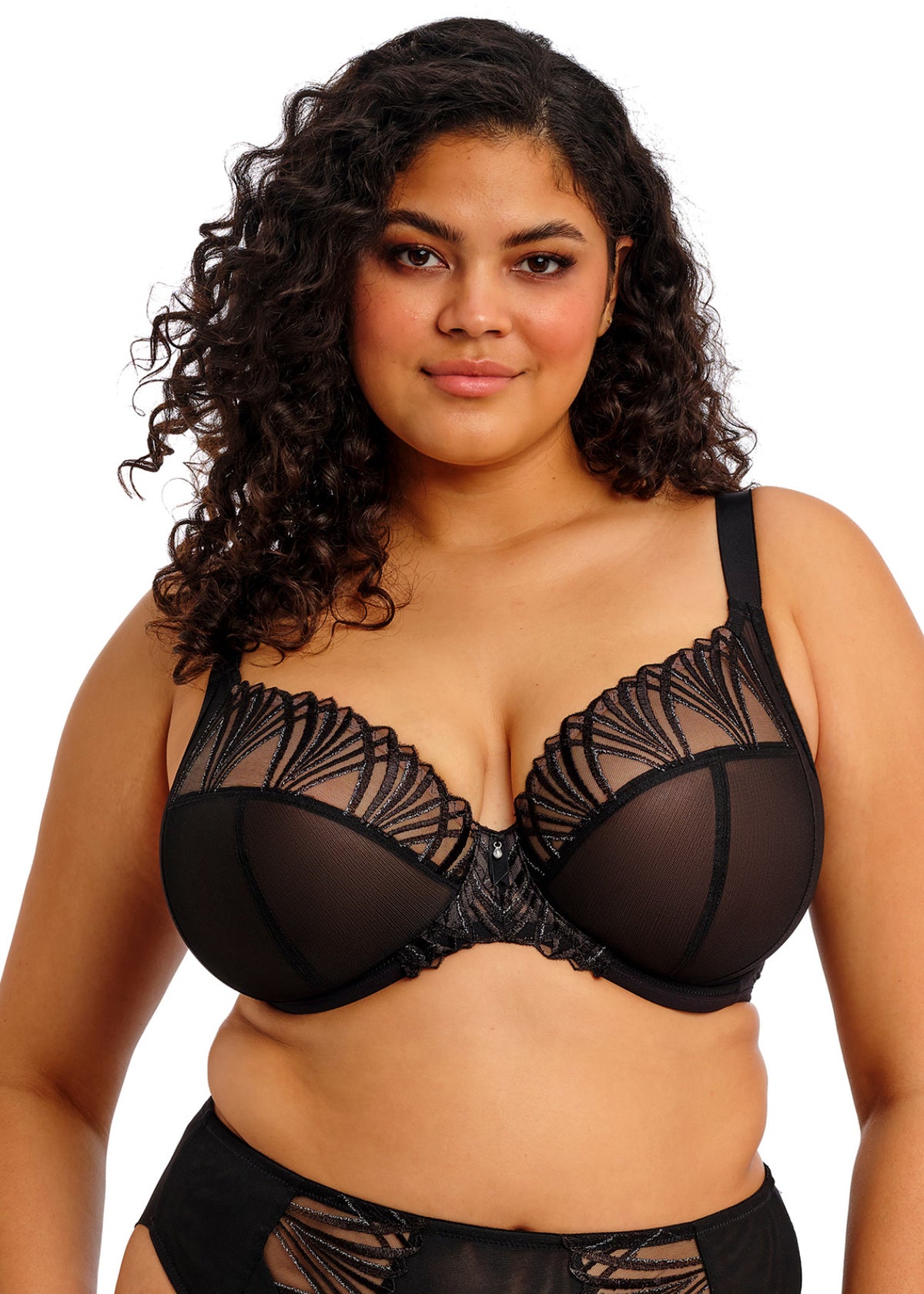 Reja UW Plunge Bra In Black - Elomi