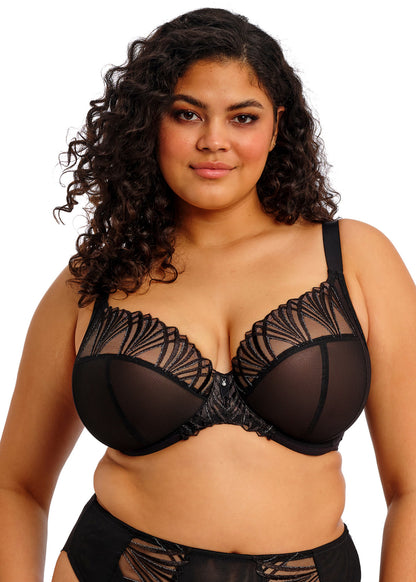 Reja UW Plunge Bra In Black - Elomi