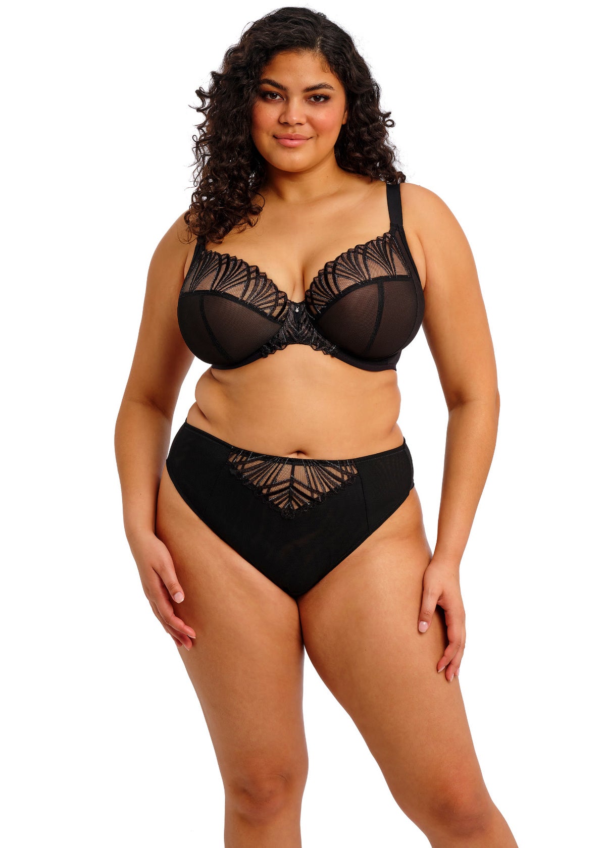 Reja Brazilian Brief In Black - Elomi