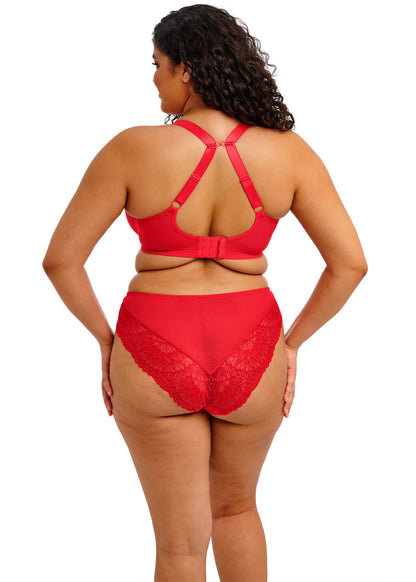 Tiernie UW Plunge Bra In Red - Elomi