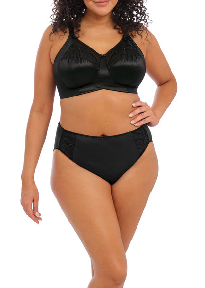 Cate Non-Wired Soft Cup Bra In Black - Elomi