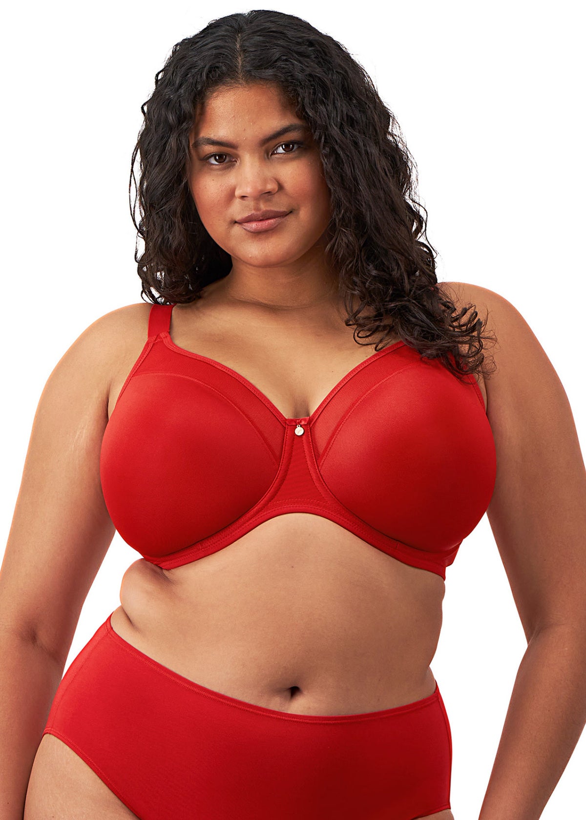 Smooth Full Cup T-Shirt Bra In Red - Elomi