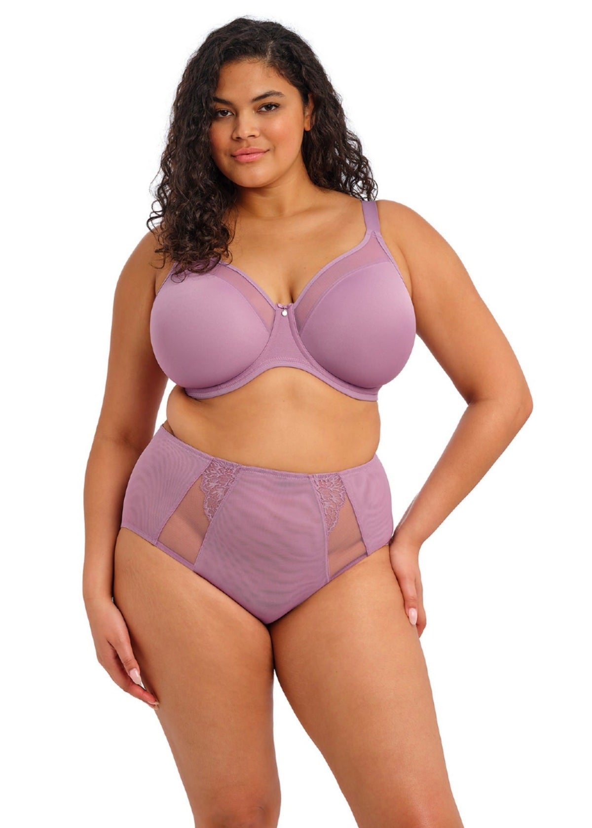 Smooth Full Cup T-Shirt Bra in Heather - Elomi