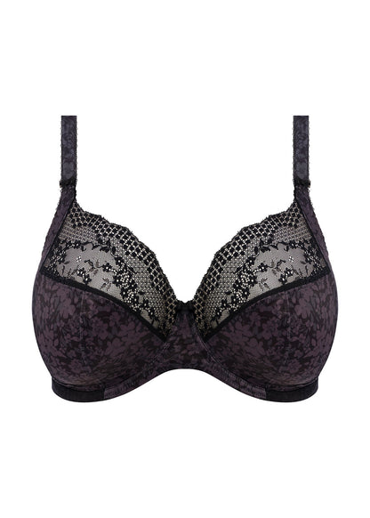 Lucie Underwired Plunge Bra In Black - Elomi