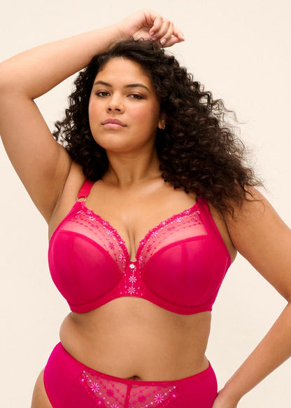 Matilda UW Plunge Bra In Hot Pink - Elomi