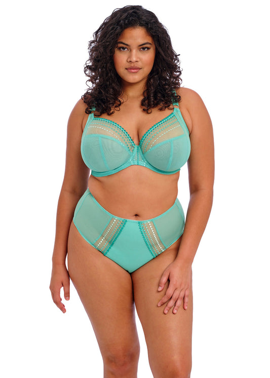 Matilda Plunge Lace Cup In Jade - Elomi