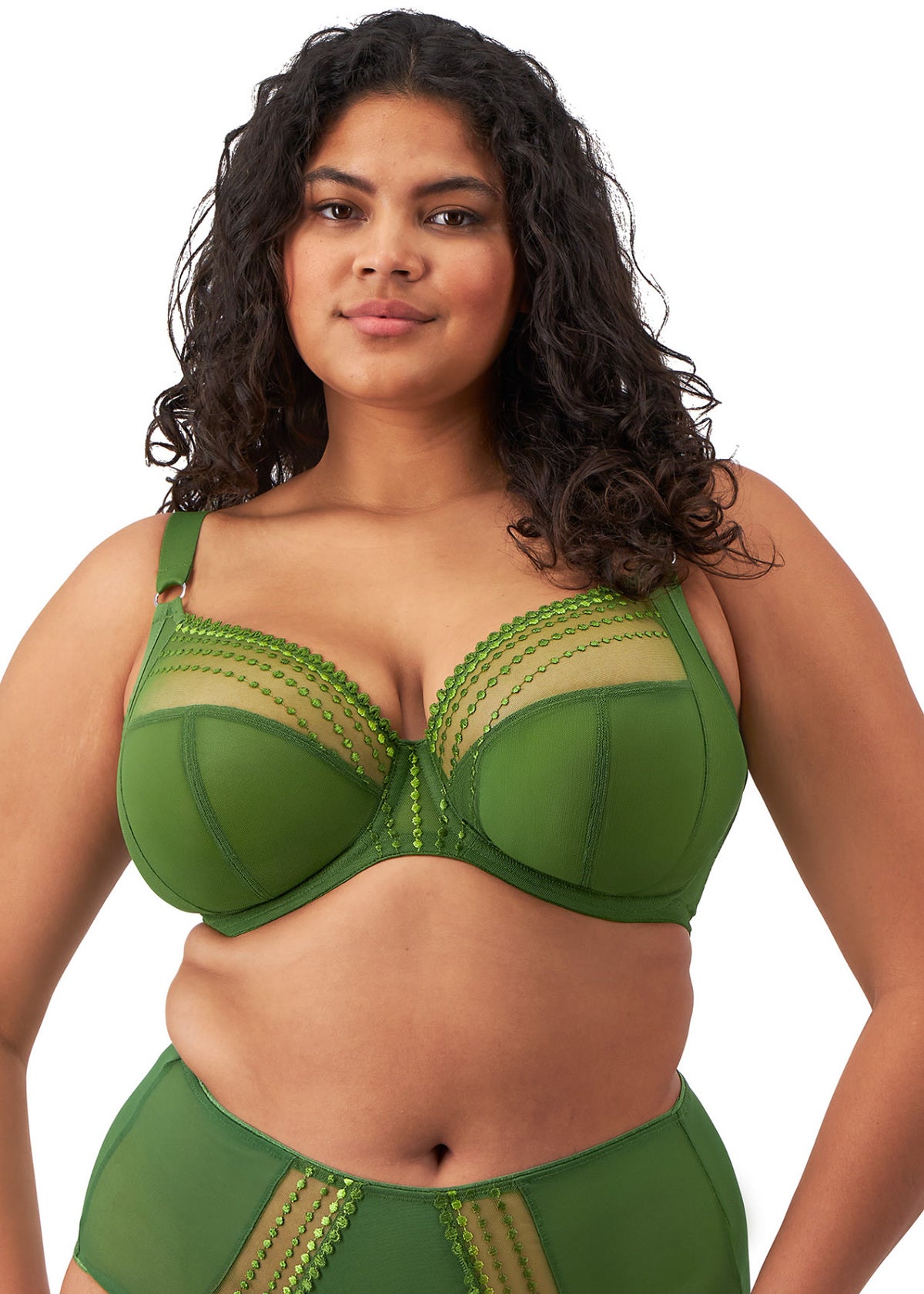 Matilda UW Plunge Bra In Jungle - Elomi