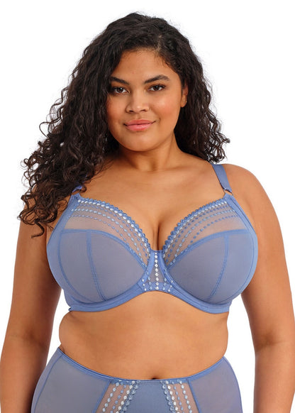 Matilda UW Plunge Bra In Lunar Blue - Elomi